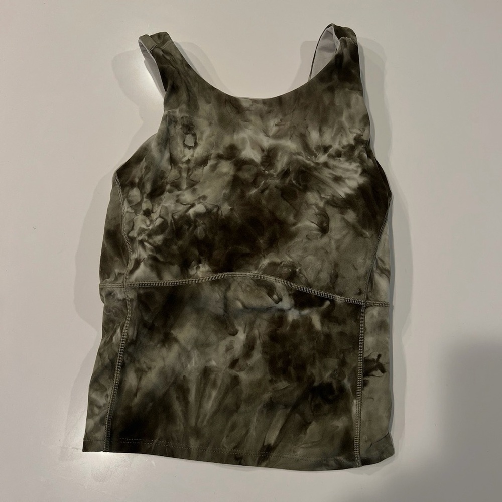 Lululemon Tie-Dye Sleeveless Women's Crop Tank size 6